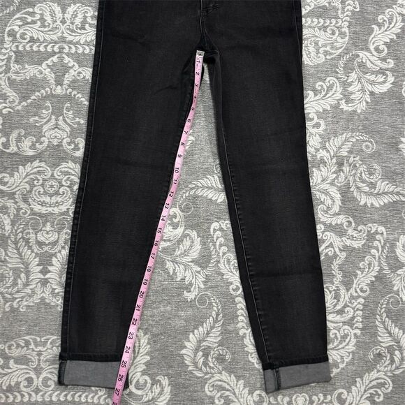 Abercrombie & Fitch Women's High Rise Skinny Jeans Black Size 12 - Picture 3 of 6